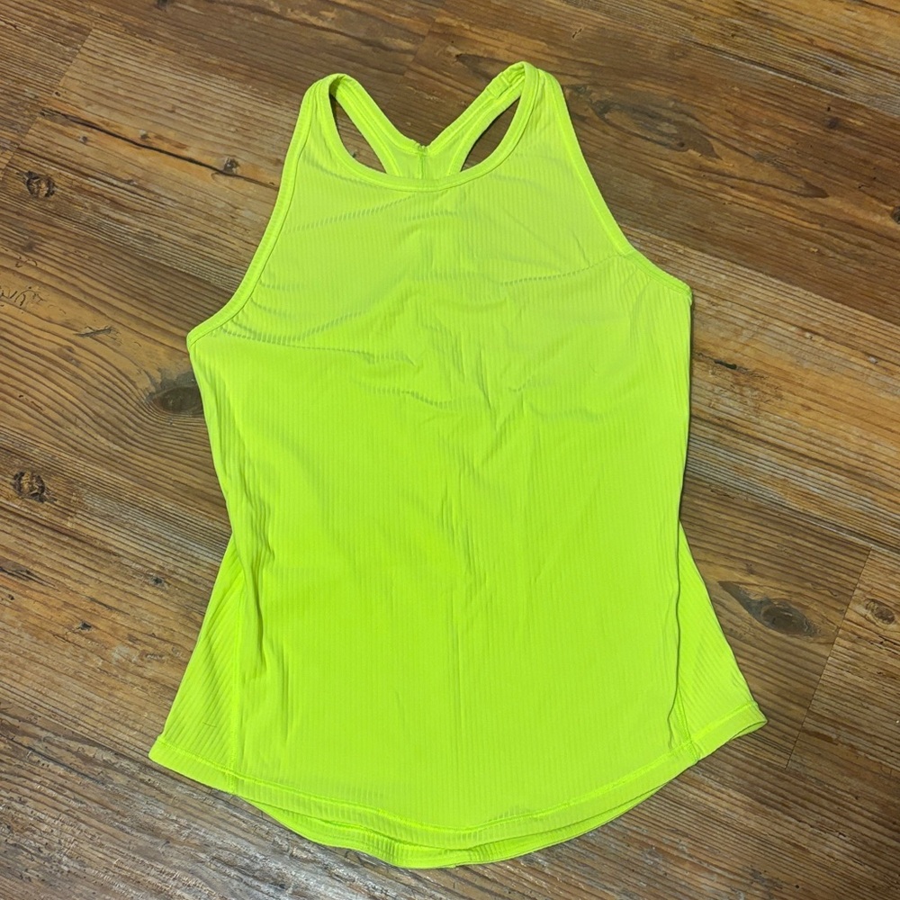 Neon Yellow Women's Tank Top